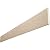 Ekena Millwork BMRSS1C0060X010X096UN Thickness 1-Sided Rough Sawn Endurathane Faux Wood Beam Plank, Factory Prepped