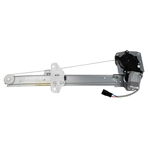 Image of TRQ Rear Left Power Window Regulator & Motor Assembly Drivers Side Compatible with 2015-2020 Honda Fit