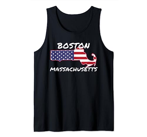 Rétro Boston MA Massachusetts Vêtements Souvenir Débardeur