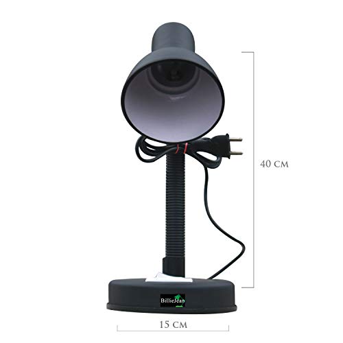 Image of BillieJean Matte Reading and Studying Table Lamp 001 (Black)