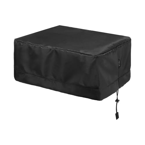 MOSISO Printer Dust Cover Compatible with Canon Pixma MG3620 / TR8620a / TR4720 Wireless All-in-One Printer, Antistatic Waterproof Printer Protector Cover with Bungee Cord, Black
