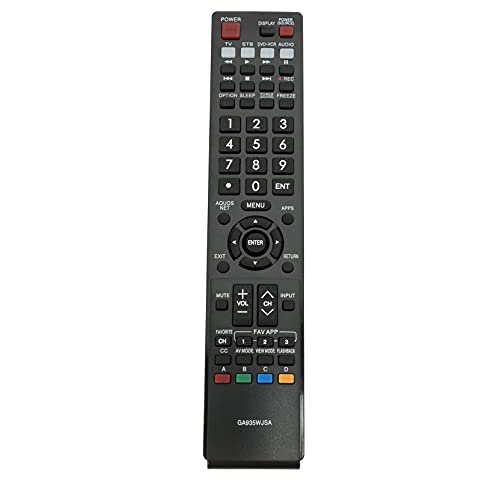 ALLIMITY GA935WJSA sub GA959WJSA Remote Control Replace fit for TV LC-40LE833E LC-46LE833E LC-52LE833E LC-60LE833E LC-70LE838E LC40LE833E LC46LE833E LC52LE833E LC60LE833E LC70LE838E - Image 2
