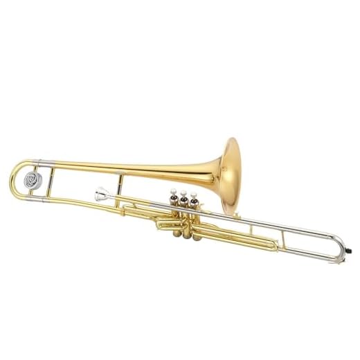 Jupiter C Valve Trombone with Rose Brass Bell, JTB720VR