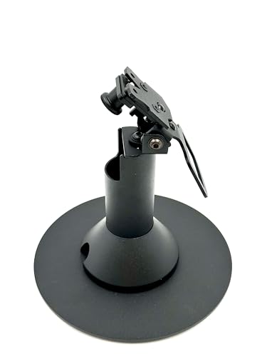 Base metálica Ingenico Desk/3000 negra con placa redonda miniatura 2