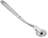  Meili Nervenrad aus rostfreiem Stahl nach Wartenberg Nadelrad Schmerzrad Sensibilitätsrad, Windrad Nervenrad nach Wartenberg Meili