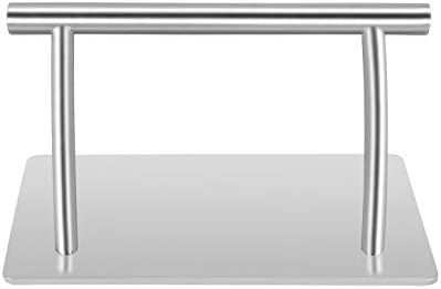 Kaleurrier Stainless Steel Footrest,Professional Mobile Foot Rest,Foot Pedal parts for Barber Hairdressing Beauty Spa Nail Massage Salon Chairs