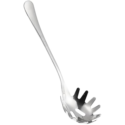 Angoily Stainless Steel Pasta Serving Spoon Cover