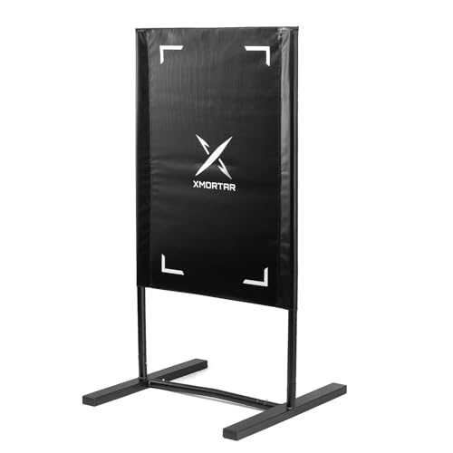 Xmortar Strike Zone Target for Plastic Baseballs - All Metal Frame - Compatible with Wiffle Balls and Blitzballs
