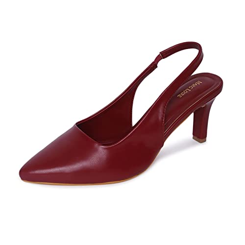 Image of Marc Loire Women's Slip on Casual Solid Pumps Heels