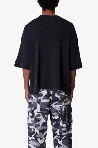 mnml Men's Double Layer Acid Washed Tee3