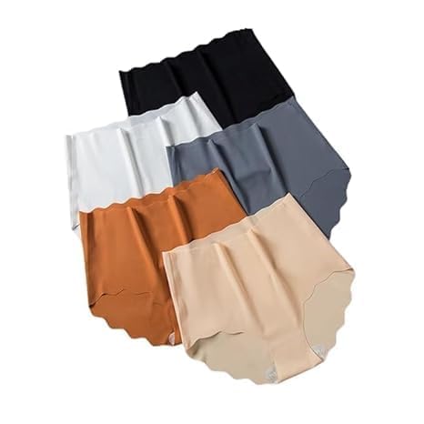 helisha Women's & Girls Regular Wear High Waist Hipster Soft ice Silk Seamless Panties (Pack of-2) (Multi-Mix-Colors) (Sizes M to XXL)-picture-34