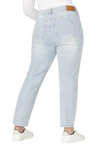 ELOQUII Women's Plus Size The Leigh Super Stretch Slim Leg Jean2