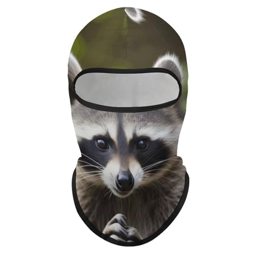 Balaclava para Hombres con Máscara de Rata Cariñosa para Invierno, Cubreboca para Ciclismo miniatura 1