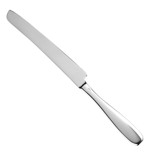 Fortessa Grand City 18/10 Stainless Steel Flatware Serrated Cake Knife , Silver -