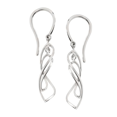 Silpada 'Water Drop' Twisted Drop Earrings in Sterling Silver3