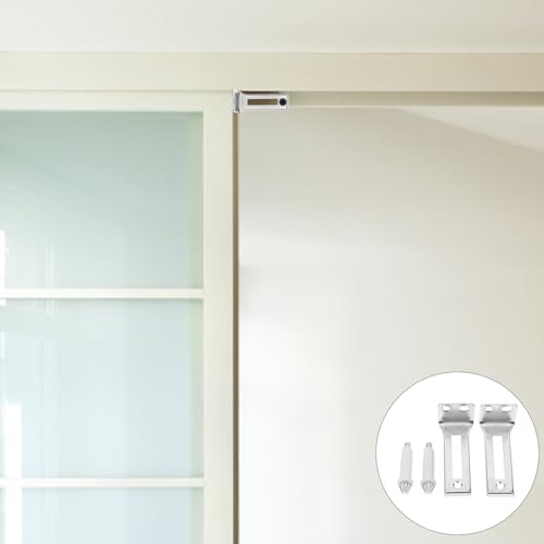VILLCASE Bifold Closet Door Hardware Kit with Metal Top Pivots Sliding Folding Door Repair Set 2 Pairs miniatura 7