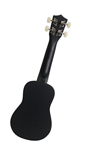 Navarra NV21 Ukulélé Noir - Les Beatles, Paul McCartney, John Lennon, RIngo Starr, George Harrison Navarra NV21 Ukulélé Noir – Image 4