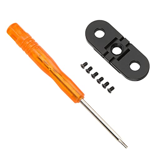 Adaptador de trípode de aluminio resistente mecanizado con dedos plegables de repuesto
