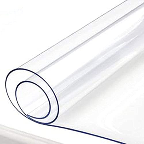 Lonas transparentes de PVC impermeables de alta resistencia con 12 mil de grosor y ojales 3