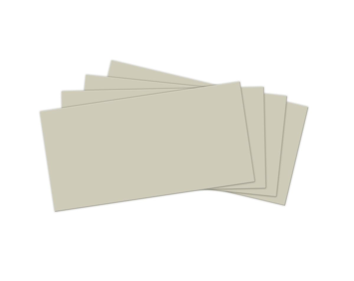 Briefpapier-Set 250 Briefbögen DIN A4 (Papier 90 g/qm) + 250 Umschläge DIN lang (22 x 11 cm) haftklebend beidseitig bedruckbar Kopierpapier für Einladung Briefpost Firmenpost Urkunde beige Sandfarbe