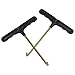 Unlorspy 2Pcs Trampoline Spring Puller Tool T-Shape Hook, Trampoline Hook Tool Trampoline Accessories for Installation of Jumping Bed Springs(Old Style)