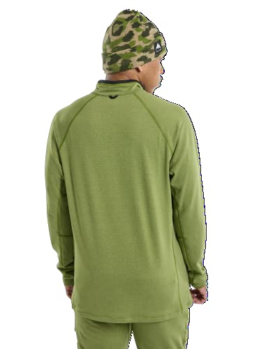 Image of Burton Men's Men's Stockrun Grid Half-zip Fleece