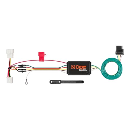 Image of CURT 56158 Vehicle-Side Custom 4-Pin Trailer Wiring Harness,