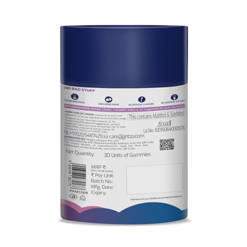 Image of Gritzo SuperMilk Growth+ (13+y Girls) (Cafe Mocha, 400g) with Iron Gummies (Mixed Berry Flavour, 30 Gummies) | Pack of 2