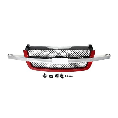 Calandre pour Silverado 1500 2003-2007 grille nid d'abeille avant pour restaurer votre pick-up américain