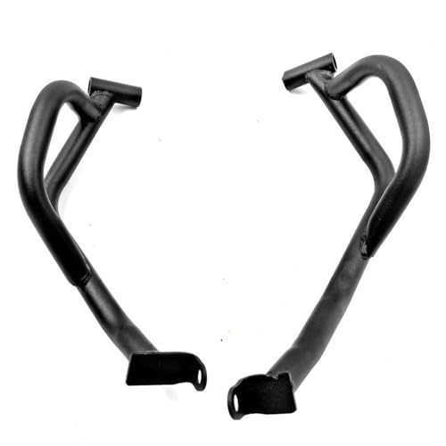 Crash bar Benelli Leoncino 500 protection moteur noire latérale