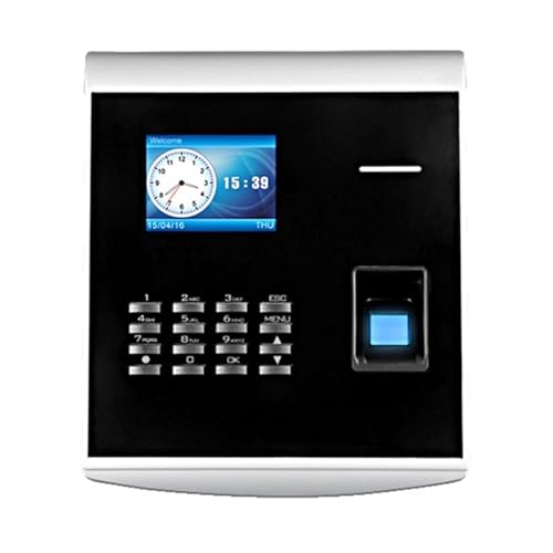 Horloges de pointage pour les employés des petites entreprises Système de gestion du temps et des présences par empreinte digitale WiFi gratuit en ligne...