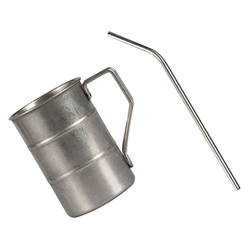 ABOOFAN Unbreakable Stainless Mugs Large Set of 2 Insulated Compact for Outdoor Camping