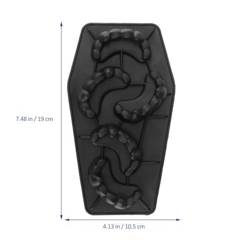 Molde para cubitos de hielo dientes de vampiro 2 pzs miniatura 2