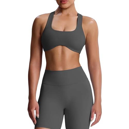 Image of Aoxjox Define Sculpt Racerback Sports Bra