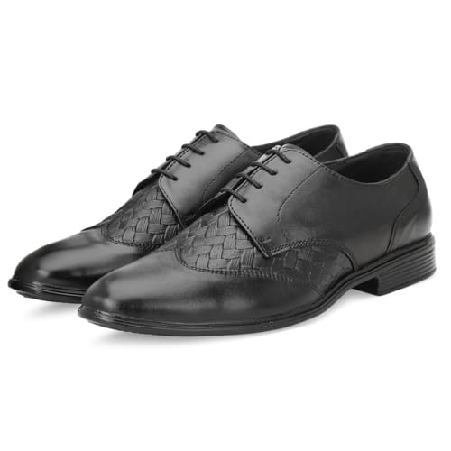 Image of Men's Anvil Formal Leather Shoes | Classic Oxford Dress Shoes | Comfortable Office & Wedding Footwear