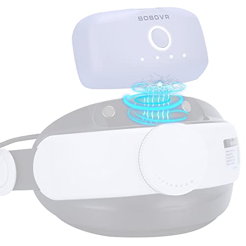 BOBOVR B2 Battery Pack For BOBOVR M2 Pro Replacement Spare Battery 5200mAh Magnetic Connections Increase About 3 Hours Time for Quest2
