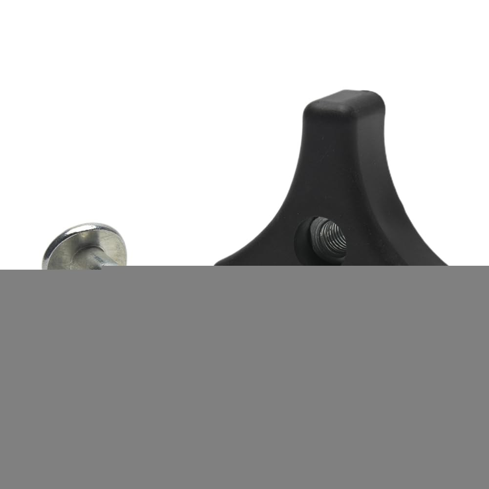 Manopola Triangolare Per Tosaerba - Con Vite E Dado, Ricambio Universale Nero - Foto 8