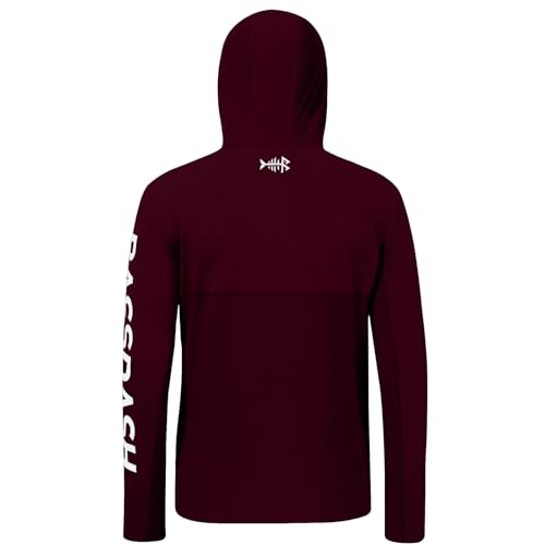 Image of BASSDASH UPF 50+ Men's UV Sun Protection Long Sleeve Performance Fishing Hoodie Hooded Shirts