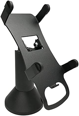 DCCStands Verifone Vx520 7" Swivel and Tilt Terminal Stand, Screw-in or Adhesive, Black