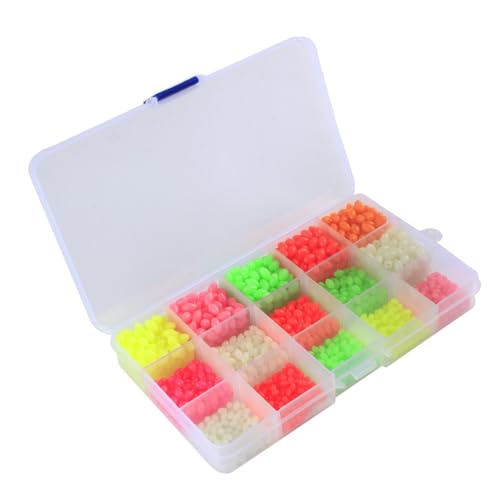 1500 Beads de Colores Luminiscentes para Pesca en Caja miniatura 3