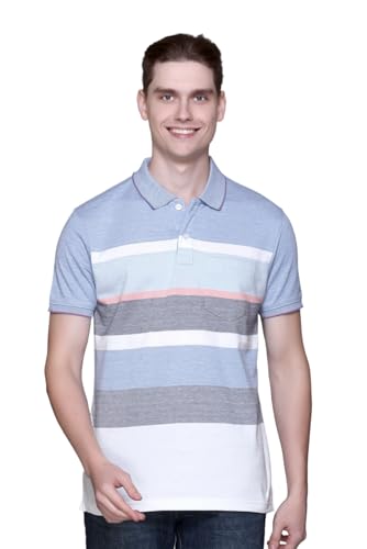Image of SANE ORIGINALS Polo T-Shirt for Men with Pocket || Striped Polo for Men
