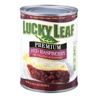Lucky Leaf Red Raspberry Premium Pie Filling or Topping (2 Pack) 21 oz Cans