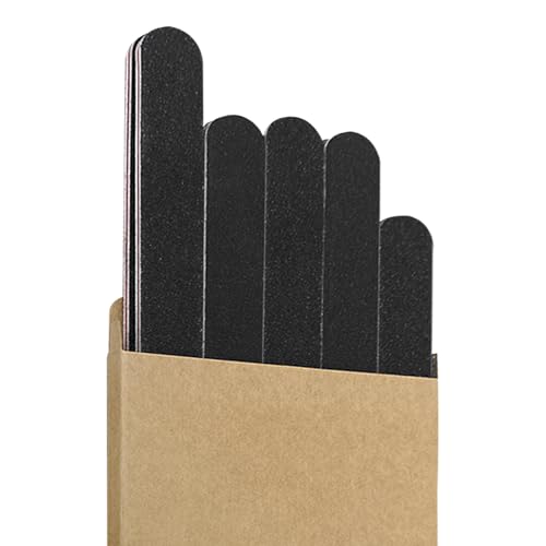 HeeYaa Nail File 10 PCS Professional Double Sided 100/180 Grit...