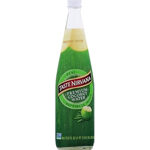 Taste Nirvana, Real Coconut water, 23.6 fl oz Cover
