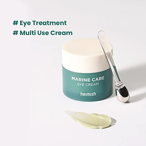 [Heimish] Marine Care Eye Cream 1.01Fl.oz/30Ml | Moisturizing Eye Cream For Dark Circles And Wrinkles | Plant Stem Cell, Lifting, Eye Concentrate, Soothe Irritated Skin, Energizes Dry Skin, Oil And Moisture Balance, Kbeauty #TOP4