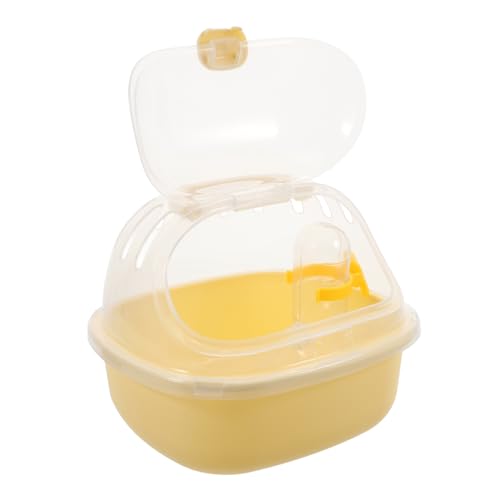 Abaodam Hamster Supply Small Pet Carrying Box Travel Pet Cage Lock Safe for Outings Compact Design