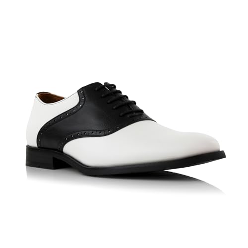 Ferro Aldo Classic Men's Classic Formal Oxford Round Toe Dress