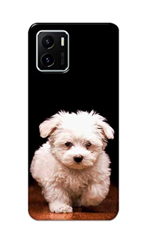Image of PRINTFIDAA� Printed Hard Back Cover Case for Vivo Y15S | Vivo Y15C | Vivo Y15A Back Cover (Puppy Dog) -2808