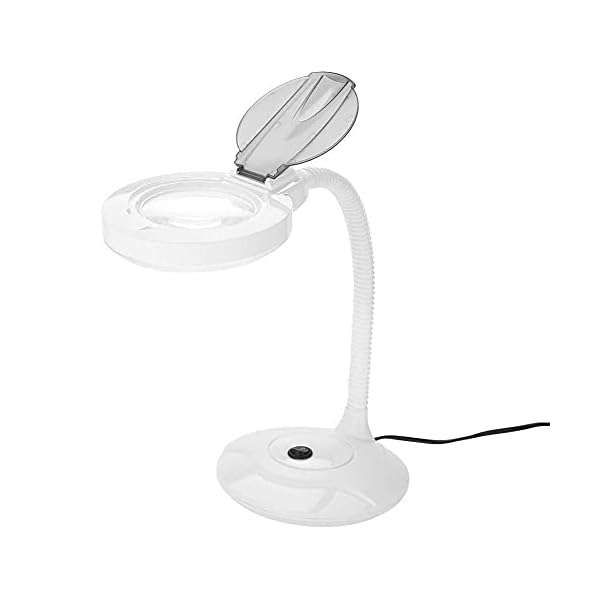 Kosoree 3X Illuminate Desktop Magnifying Lamp Tattoo Medical Reading Beauty LED Device