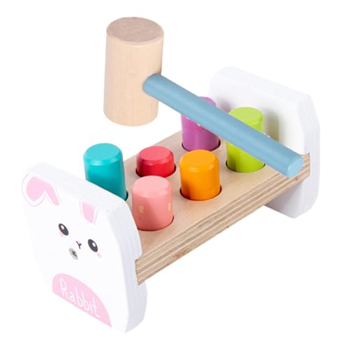 WOONEKY 1Set Adorable Hammering for Funny Knocking Plaything for Early Education and Cognitive Development Safe and for Boys and Ages Present